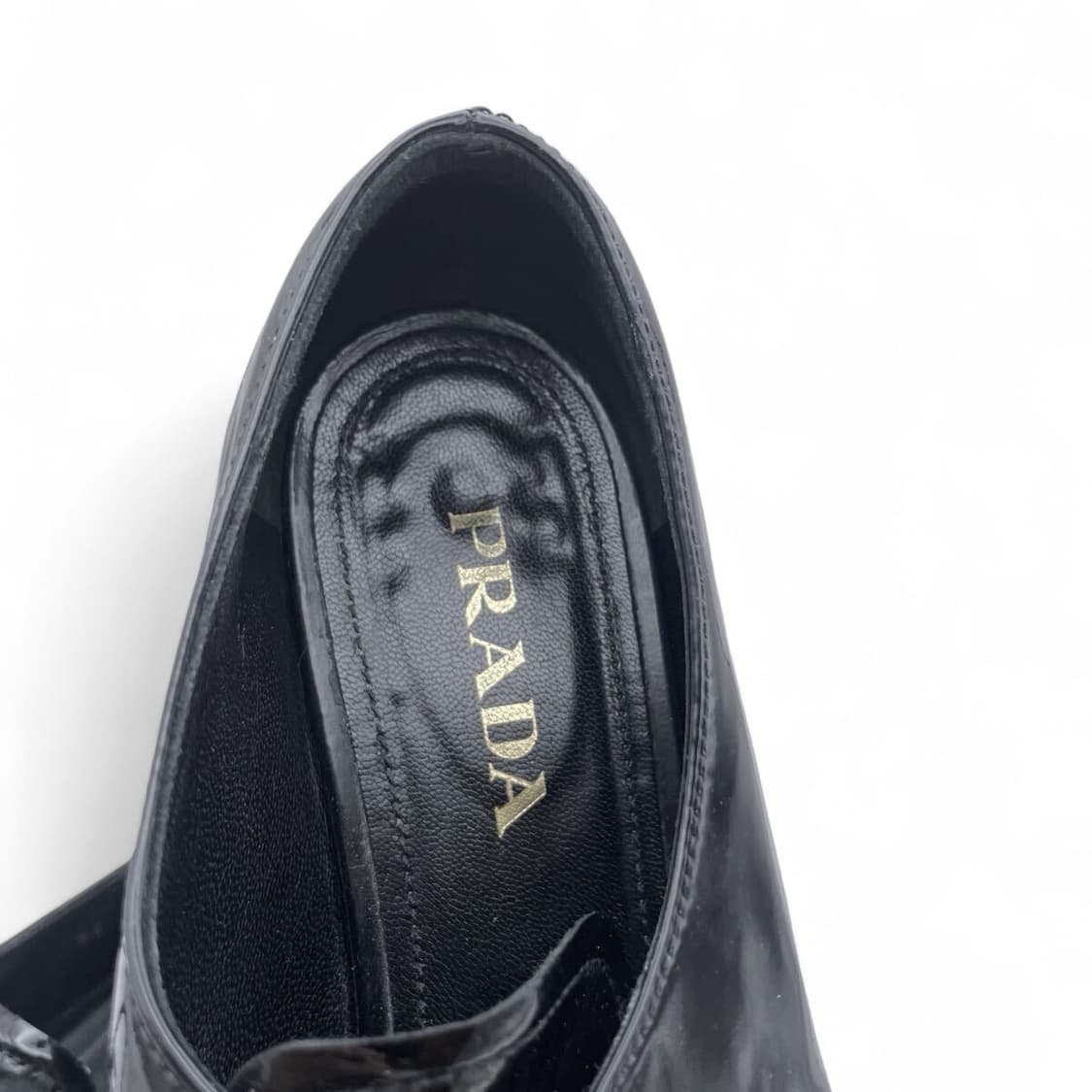 프라다 페이던트 에나멜 더비슈즈 상품이미지6