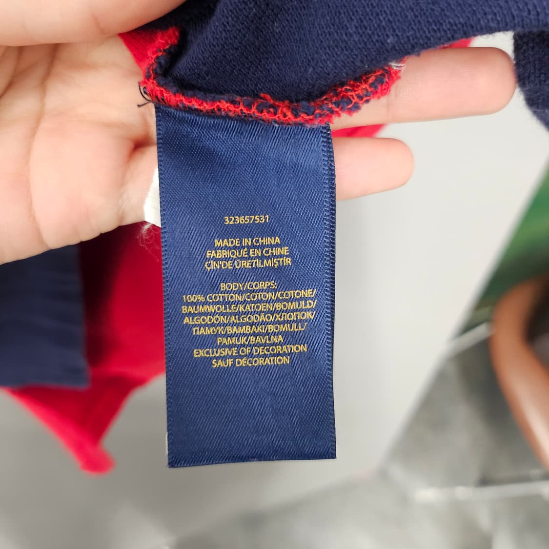 폴로 랄프로렌 치프키프 빅포니 성조기 카라티 상품이미지7