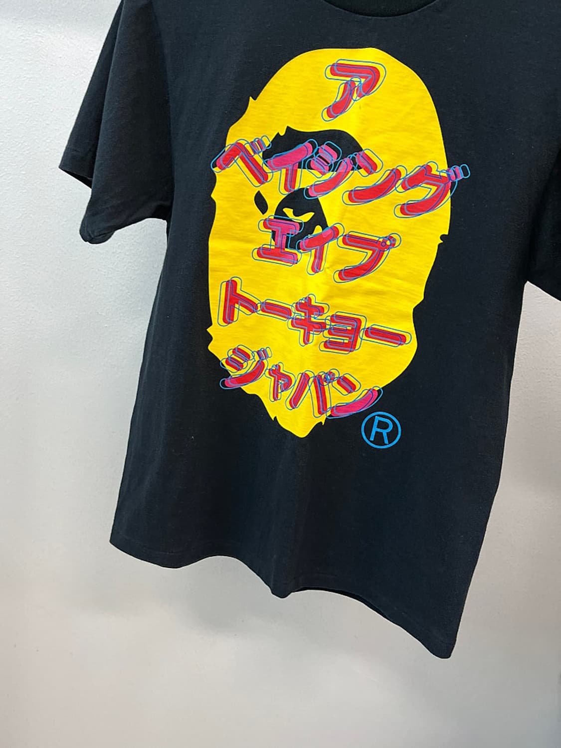 여) 베이프 프린트 반팔티  상품이미지6