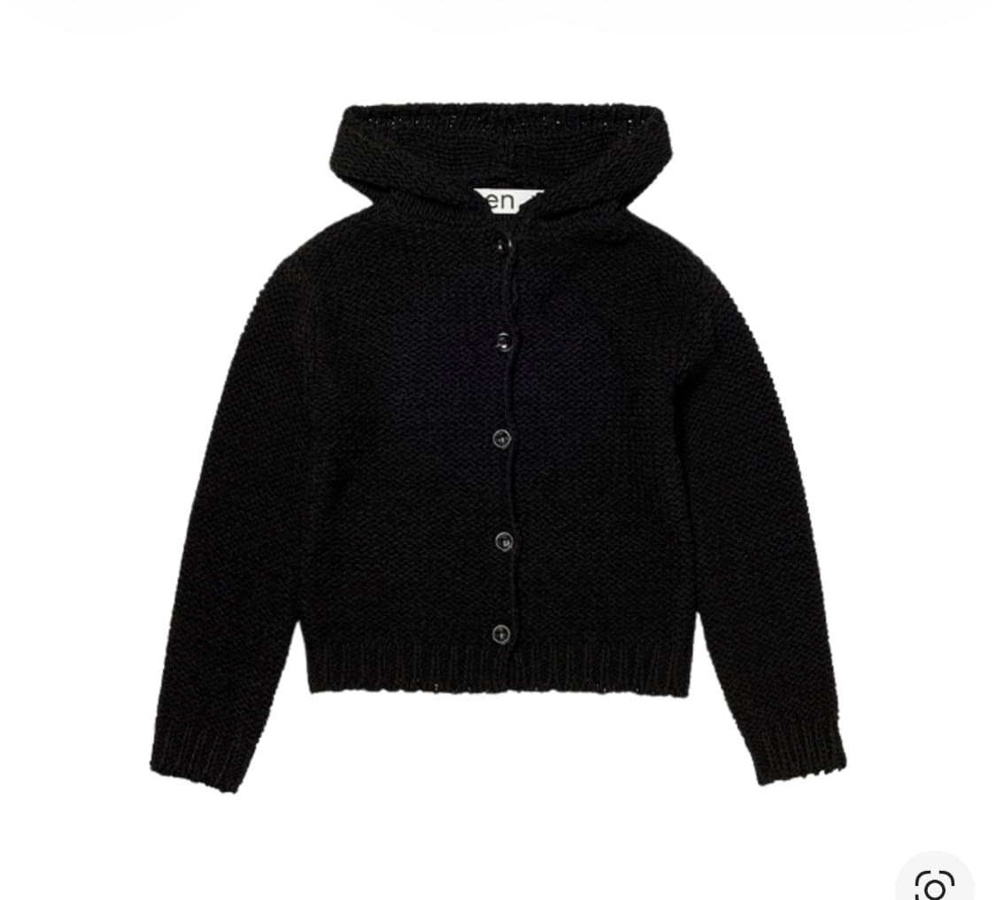 오픈와이와이 Chunky Cardigan Black 상품이미지1