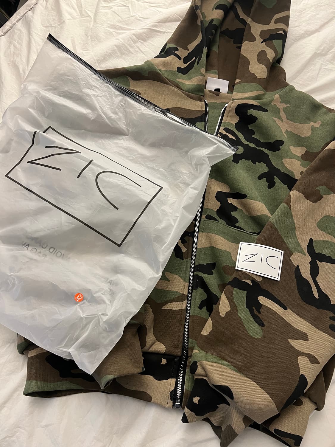 zicmade 카모 후드집업 M 상품이미지8