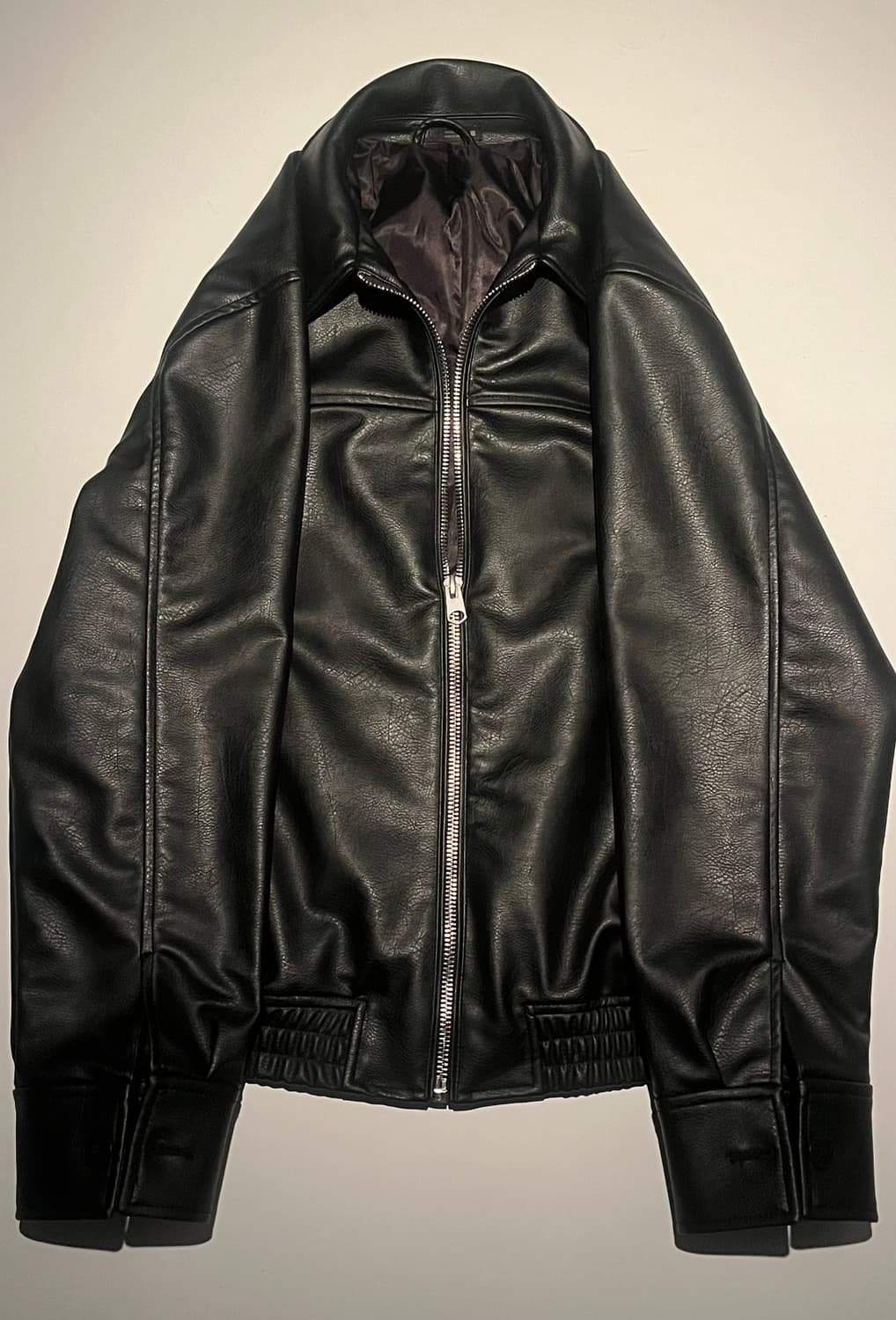Zara Leather Jacket 상품이미지1