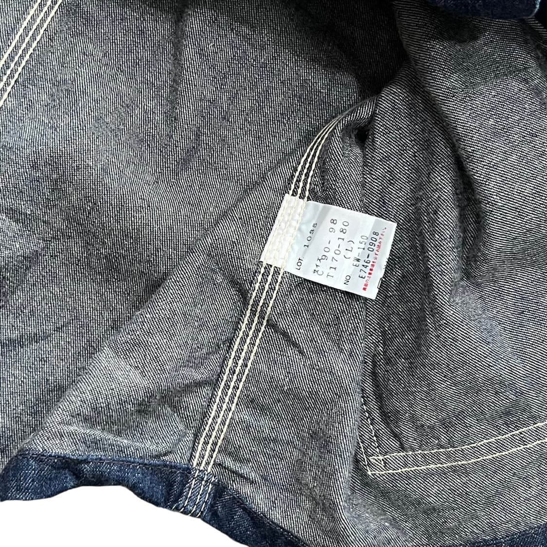 [100] 에드윈 커버올 데님 자켓 상품이미지5