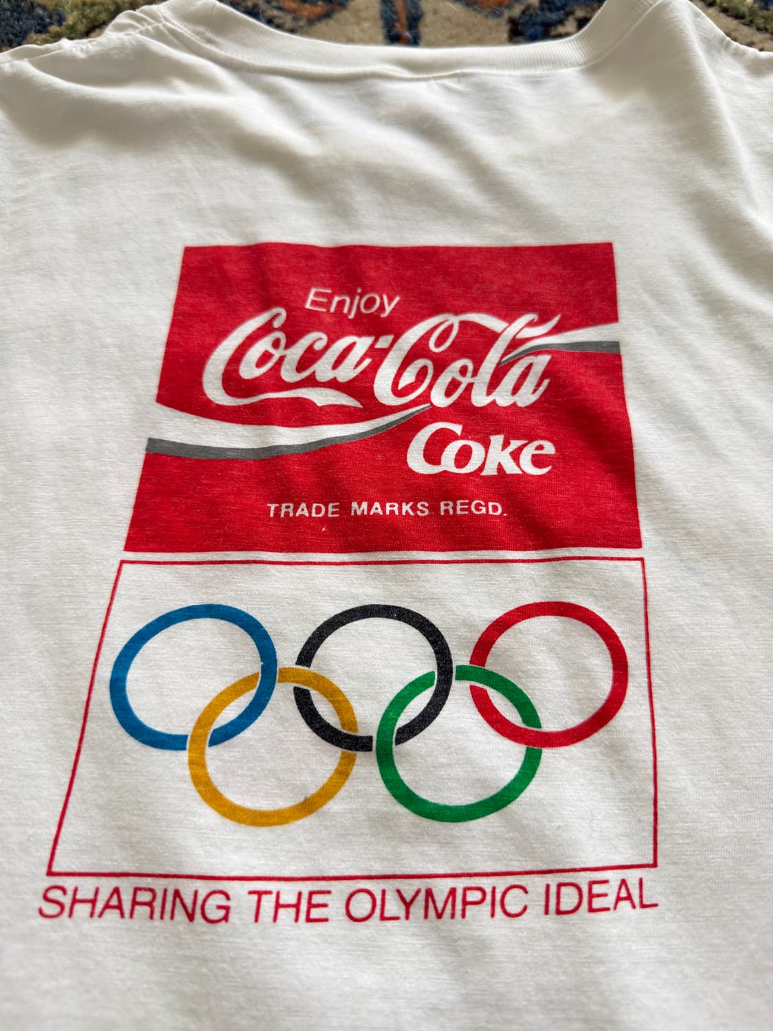 90s Olympic 1992 Coca-Cola T-shirt 상품이미지1