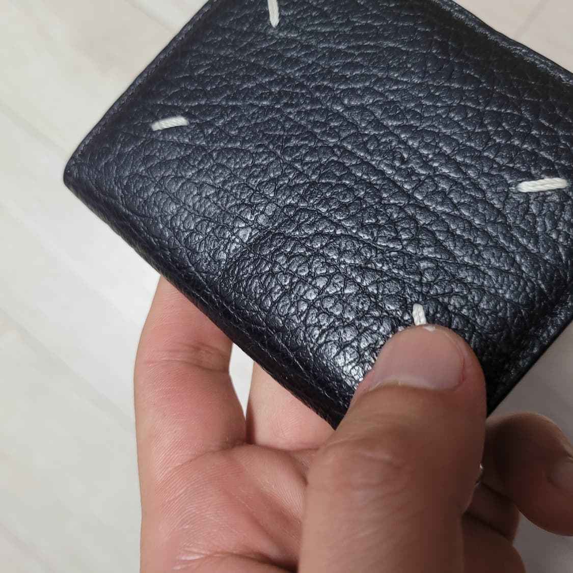 마르지엘라 블랙 카드 키링 지갑 상품이미지3