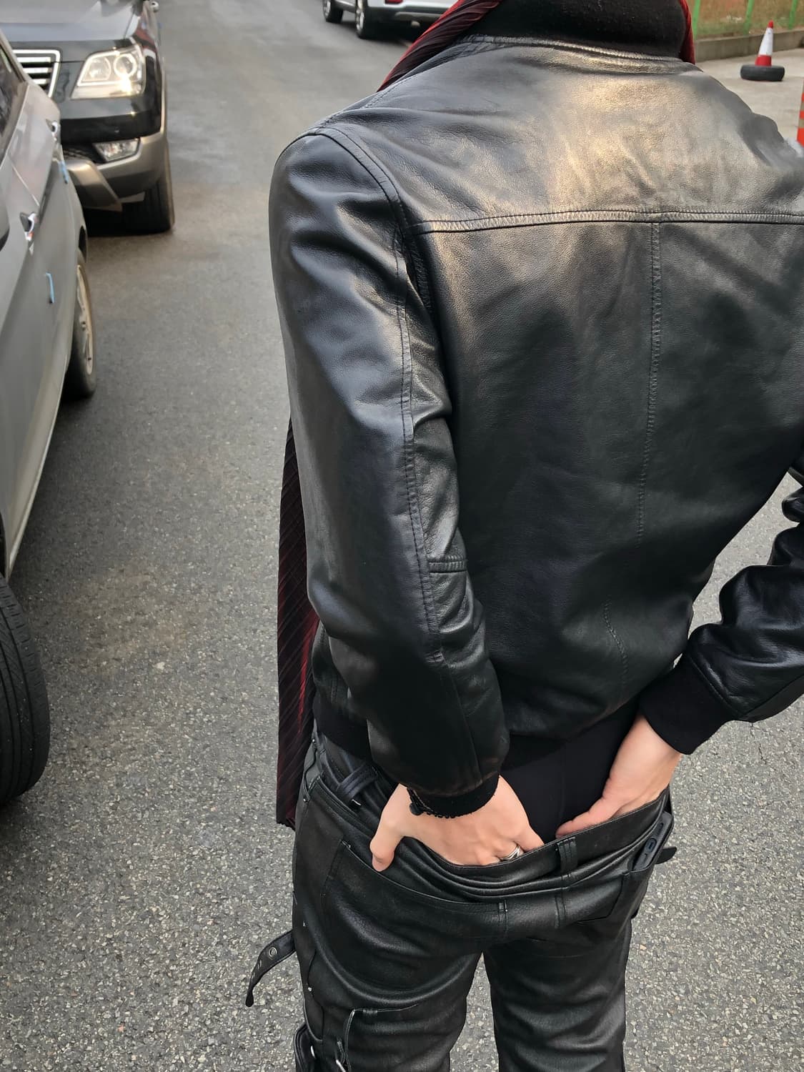 리버시블 레더 MA-1 상품이미지2