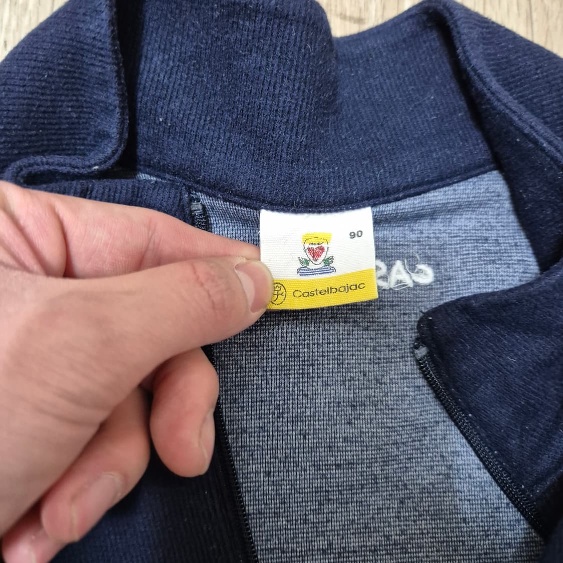 까스텔바작 여성 골프웨어 반집업 니트 S(90) 상품이미지6