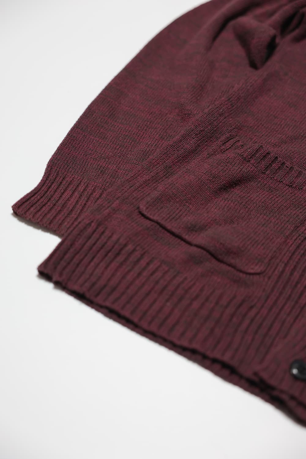 Michel Klein Burgundy Hooded Knit 상품이미지3
