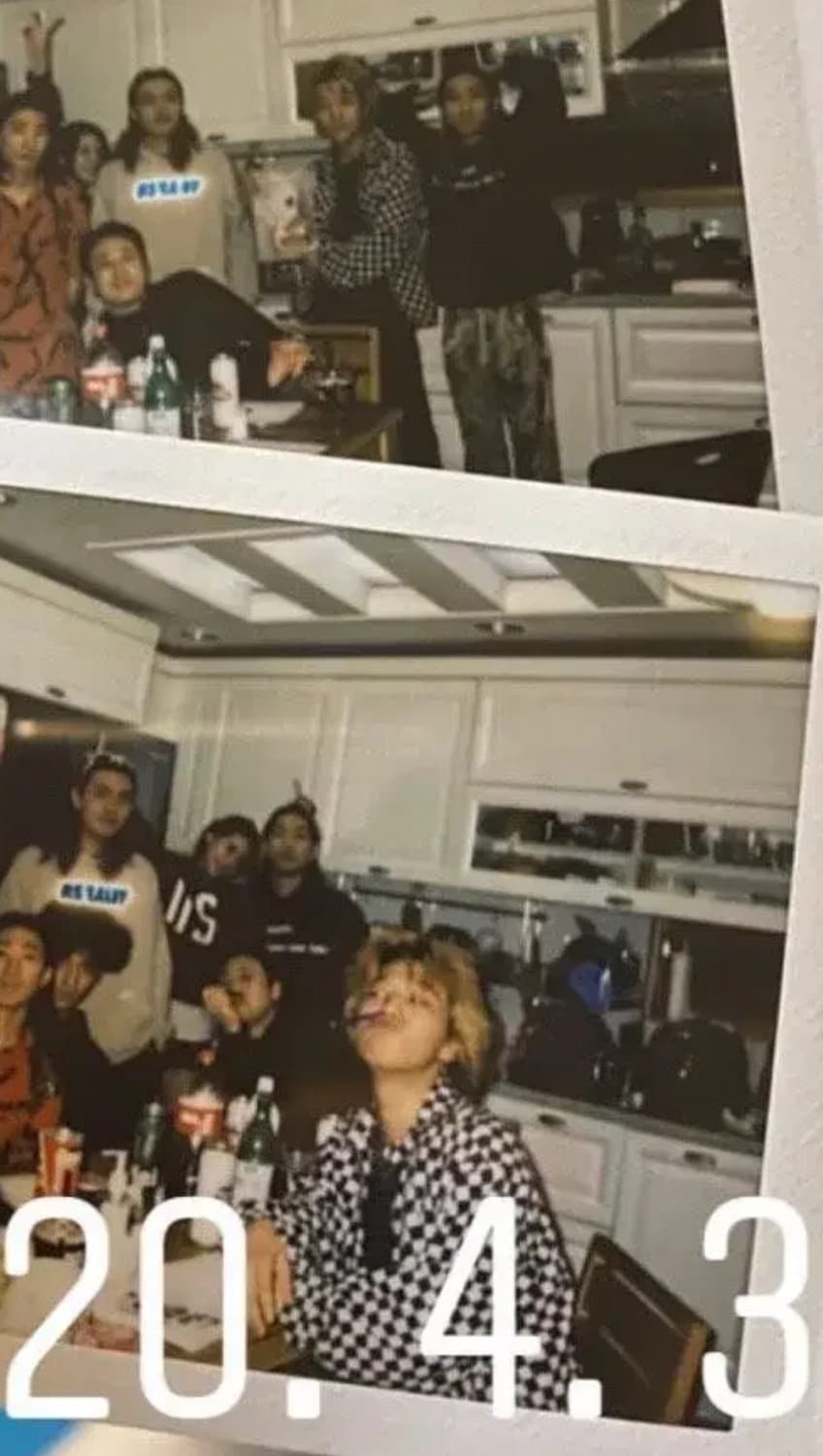 디스이즈네버댓 체커보드 체크 후리스 자켓 L 씨잼 양홍원 상품이미지6