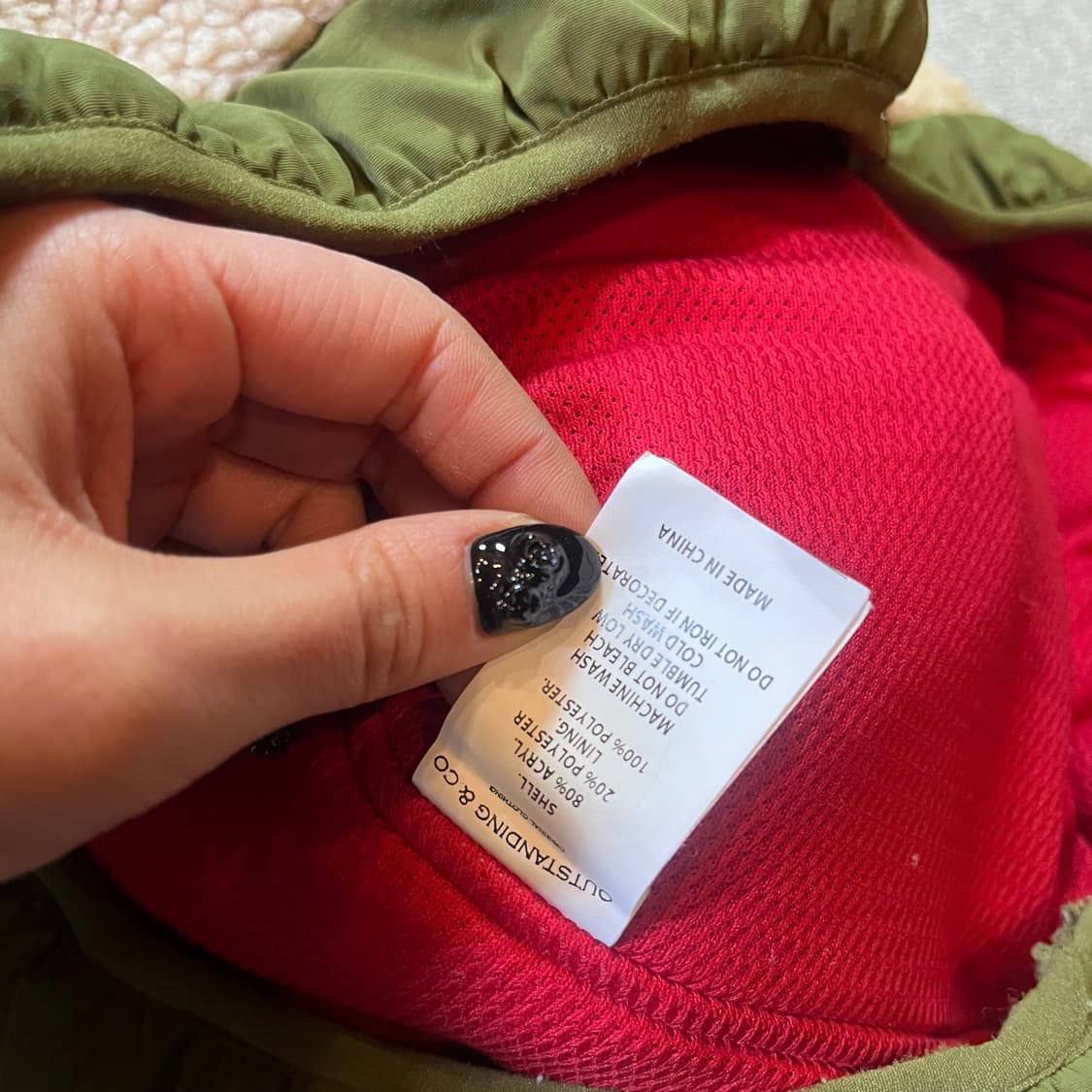 아웃스탠딩 후드 플리스 자켓 상품이미지5