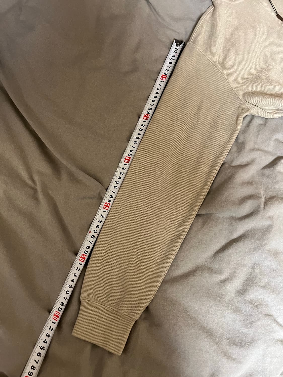 폴로 랄프로렌 베이지 집업니트 S 상품이미지8