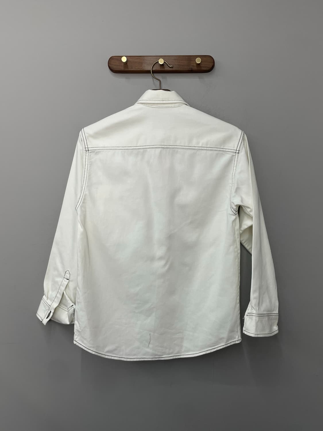 칼하트 화이트 워크 셔츠 H2425 상품이미지4