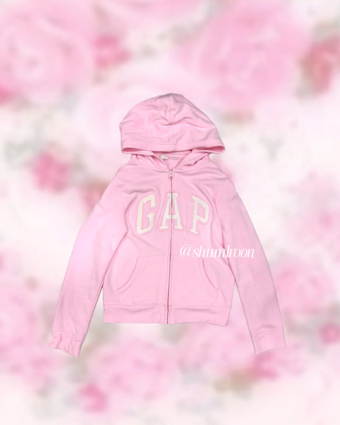 갭 연딸기 슈크림 후드집업 히메갸루 상품이미지1