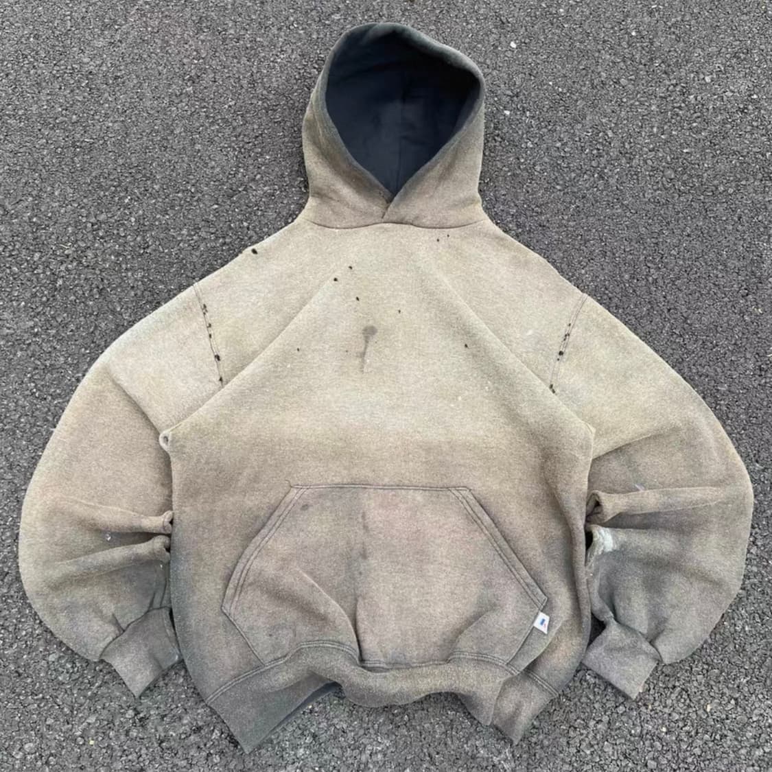 빈티지 90s Russell Faded Hoodie 상품이미지1