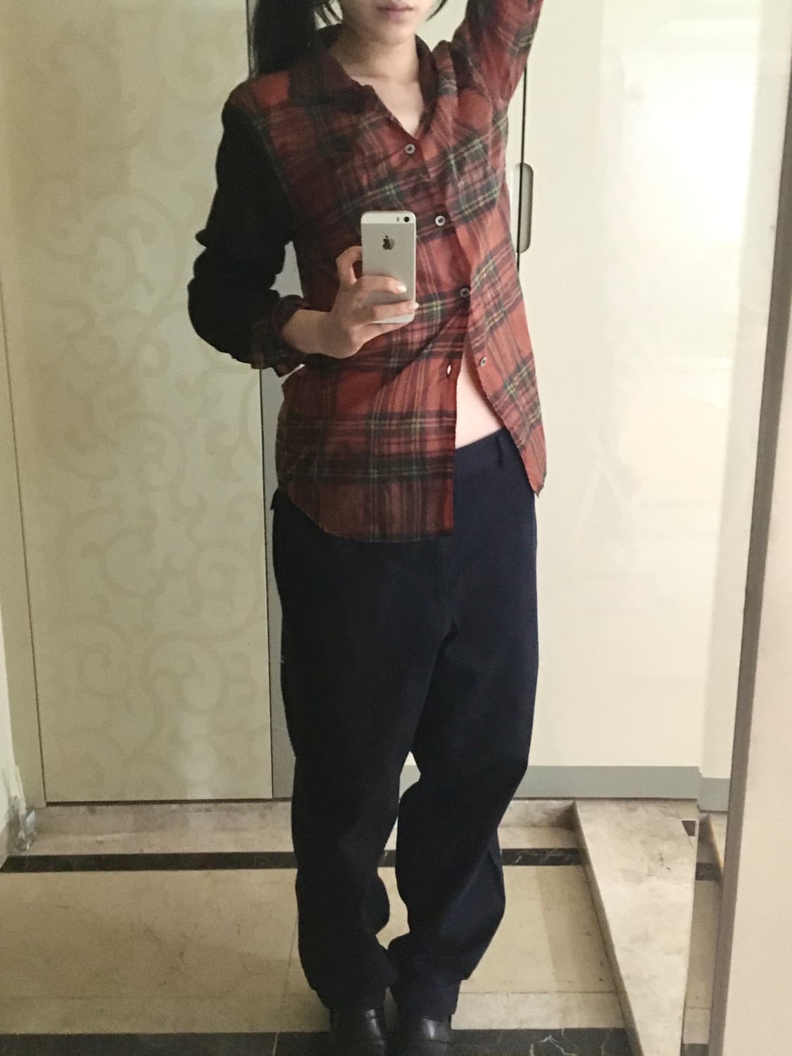 Comme des Garcons Homme nylon checkshirt 상품이미지5