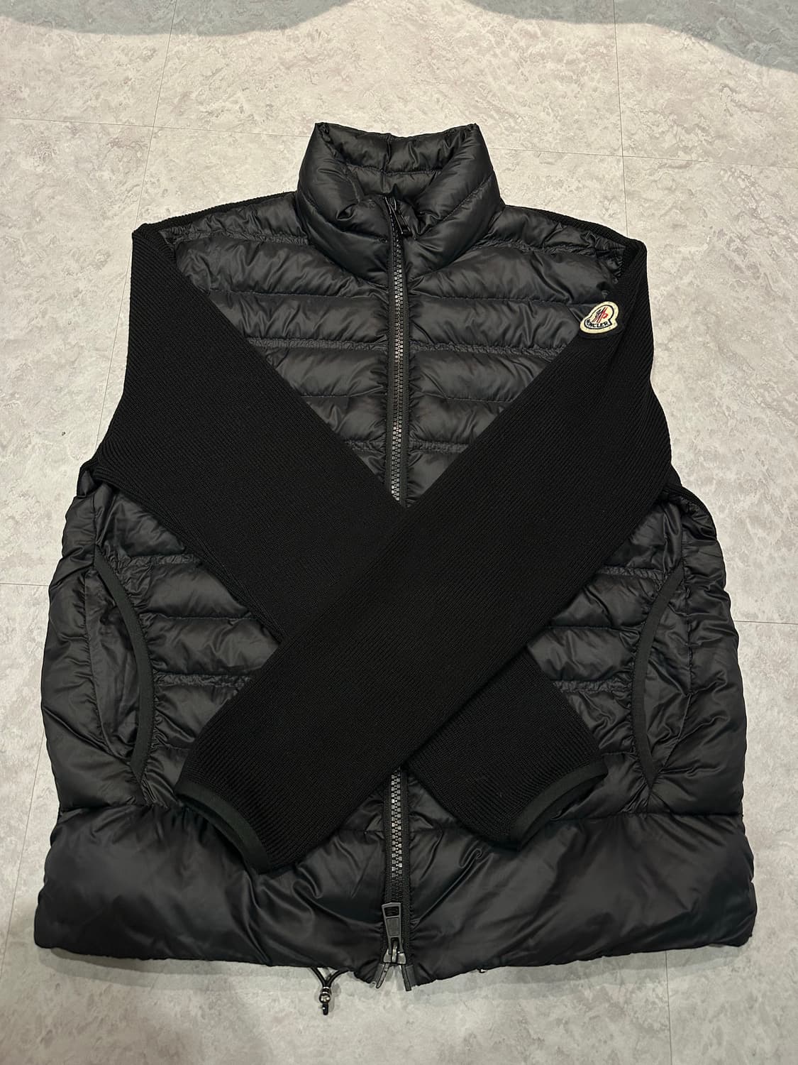 몽클레어 / 22FW 트리콧 가디건 니트패딩 / M 상품이미지1