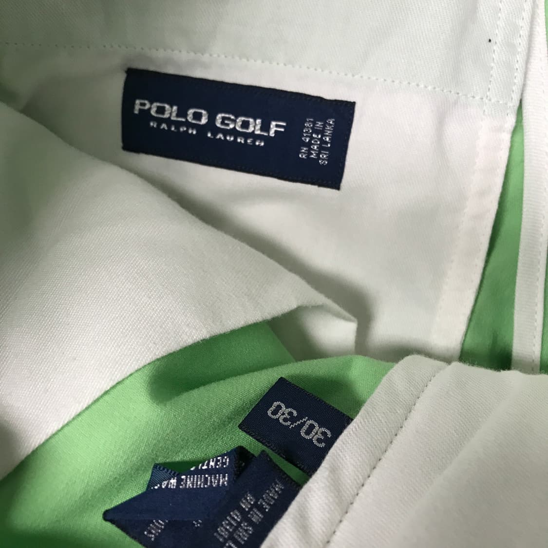 폴로 랄프로렌 치노 팬츠 그린 30/30 상품이미지6