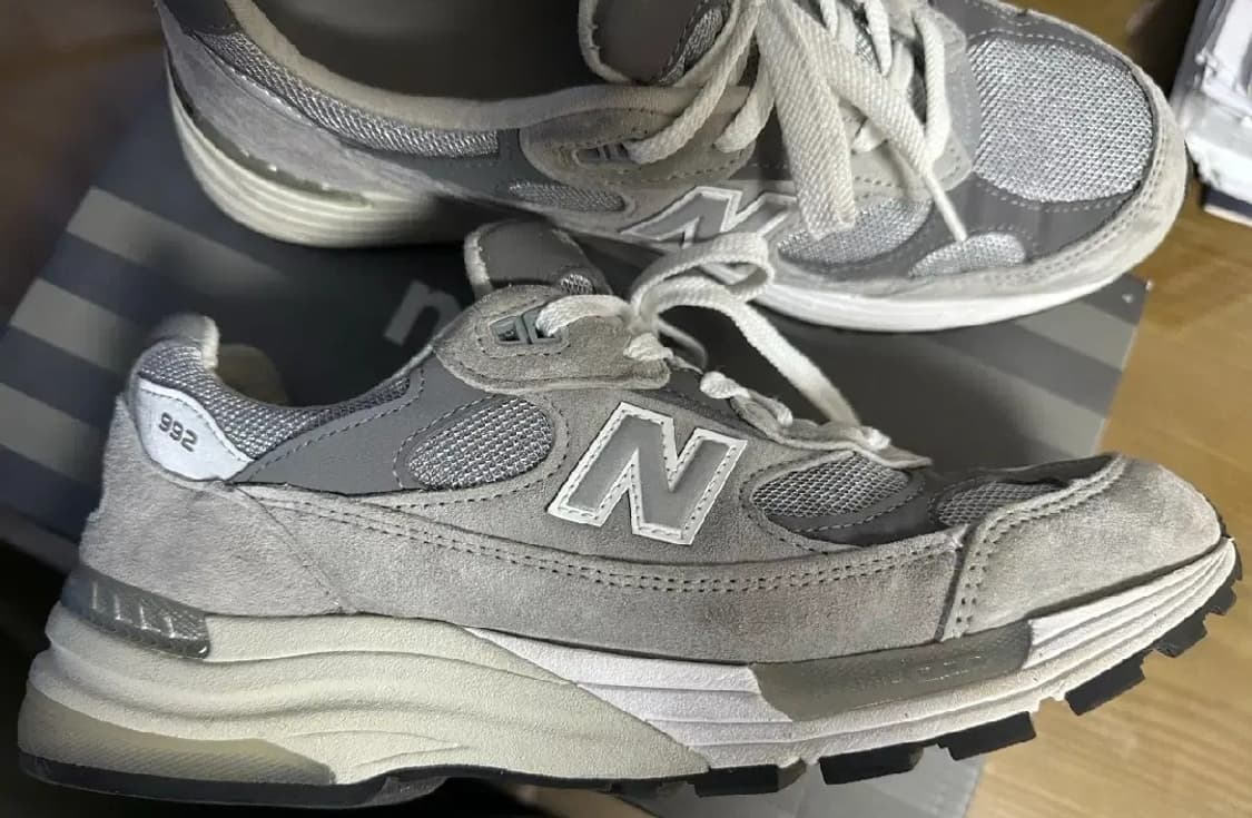 뉴발란스 992 그레이 구버전 상품이미지4
