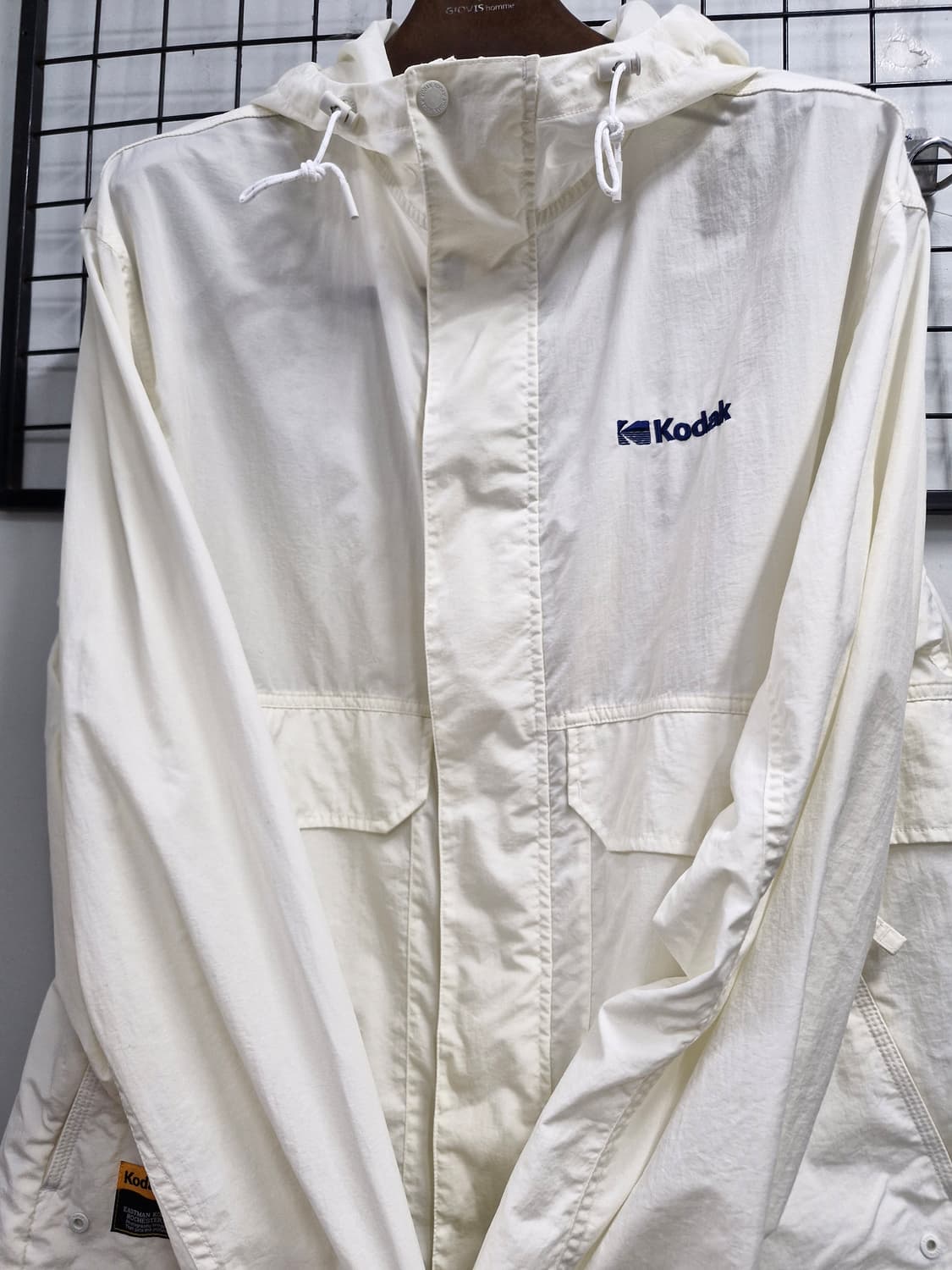 100L 코닥 세미오버핏 후드 바람막이 자켓 상품이미지5