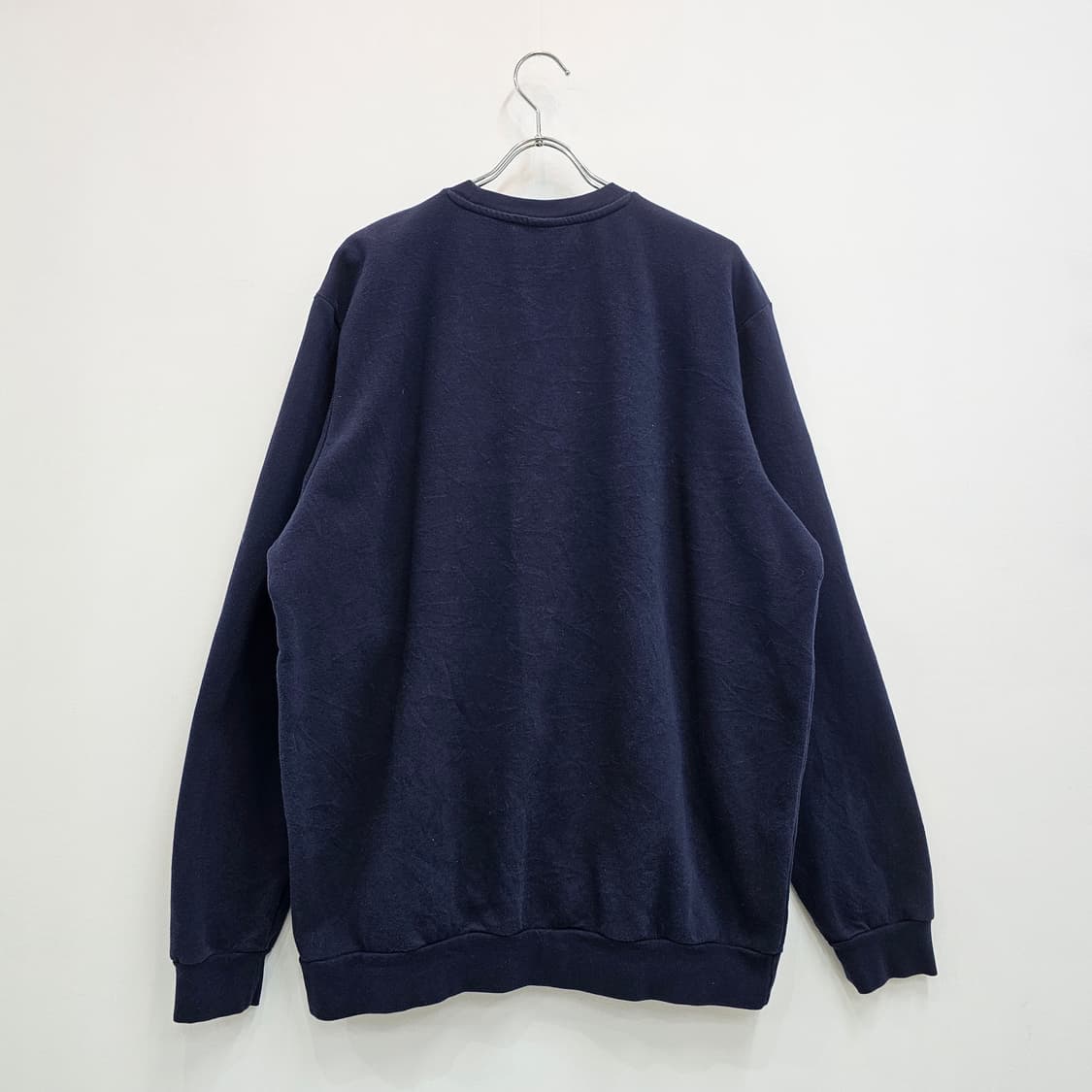 아디다스 네이비 맨투맨 기모 스웻셔츠 상품이미지6