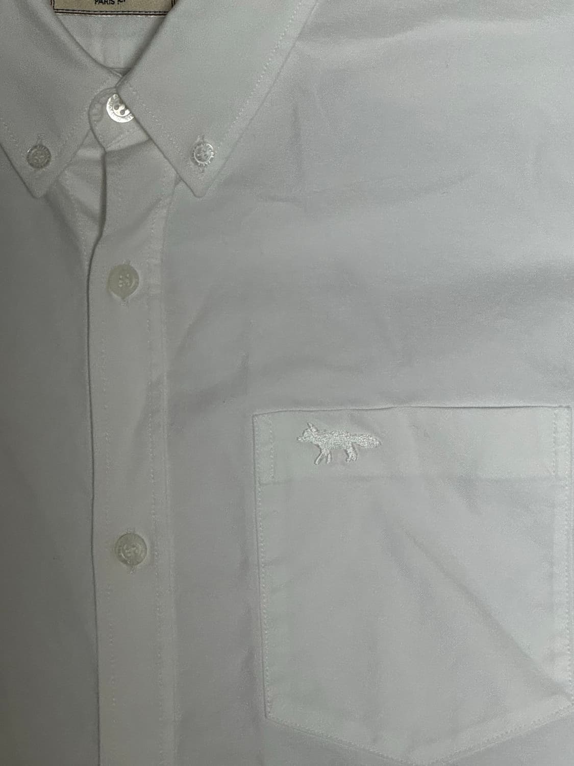 메종키츠네 옥스퍼드 셔츠 상품이미지2