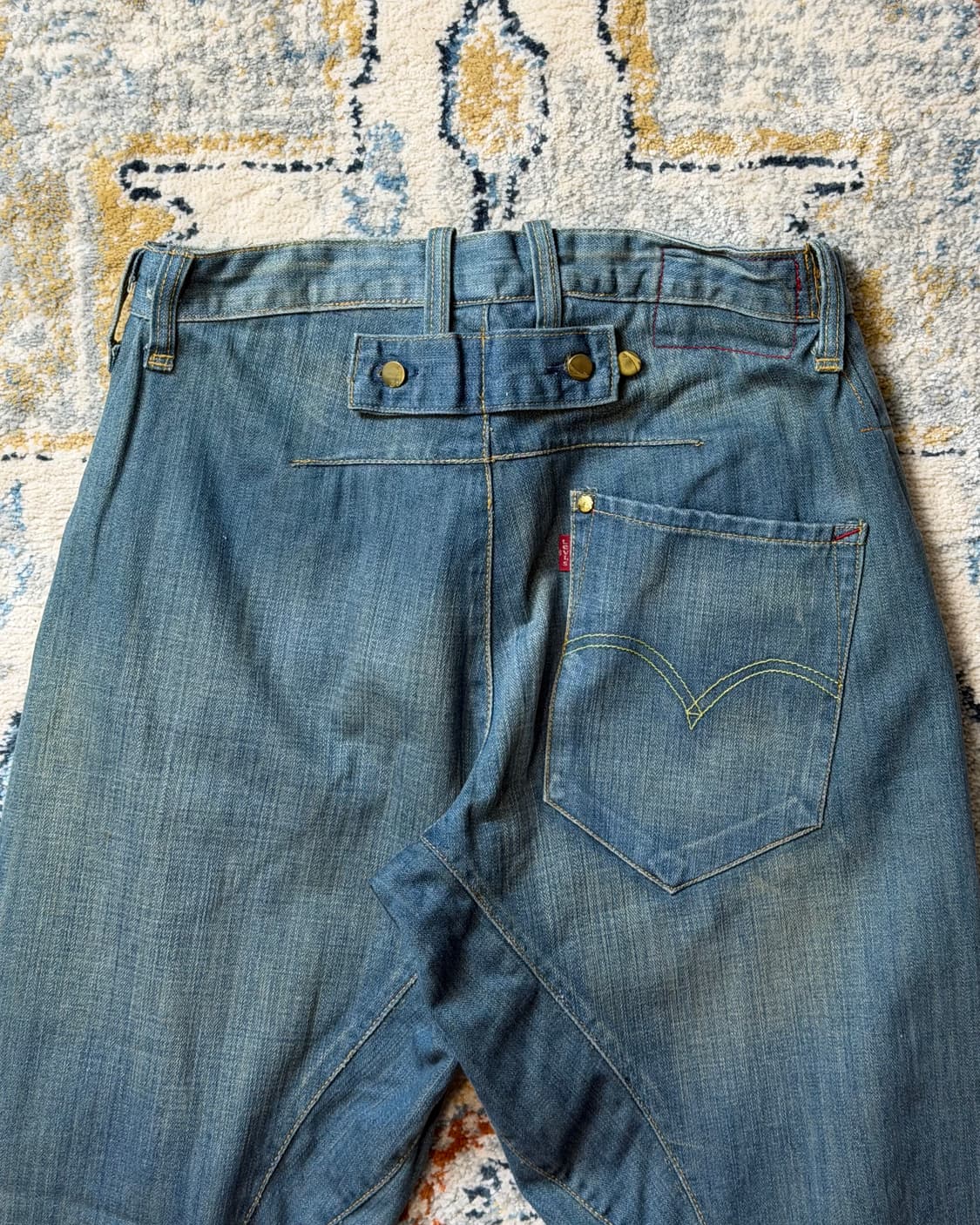 Levi's 2nd 엔지니어드 신치백 데님 [SE-232] 상품이미지7