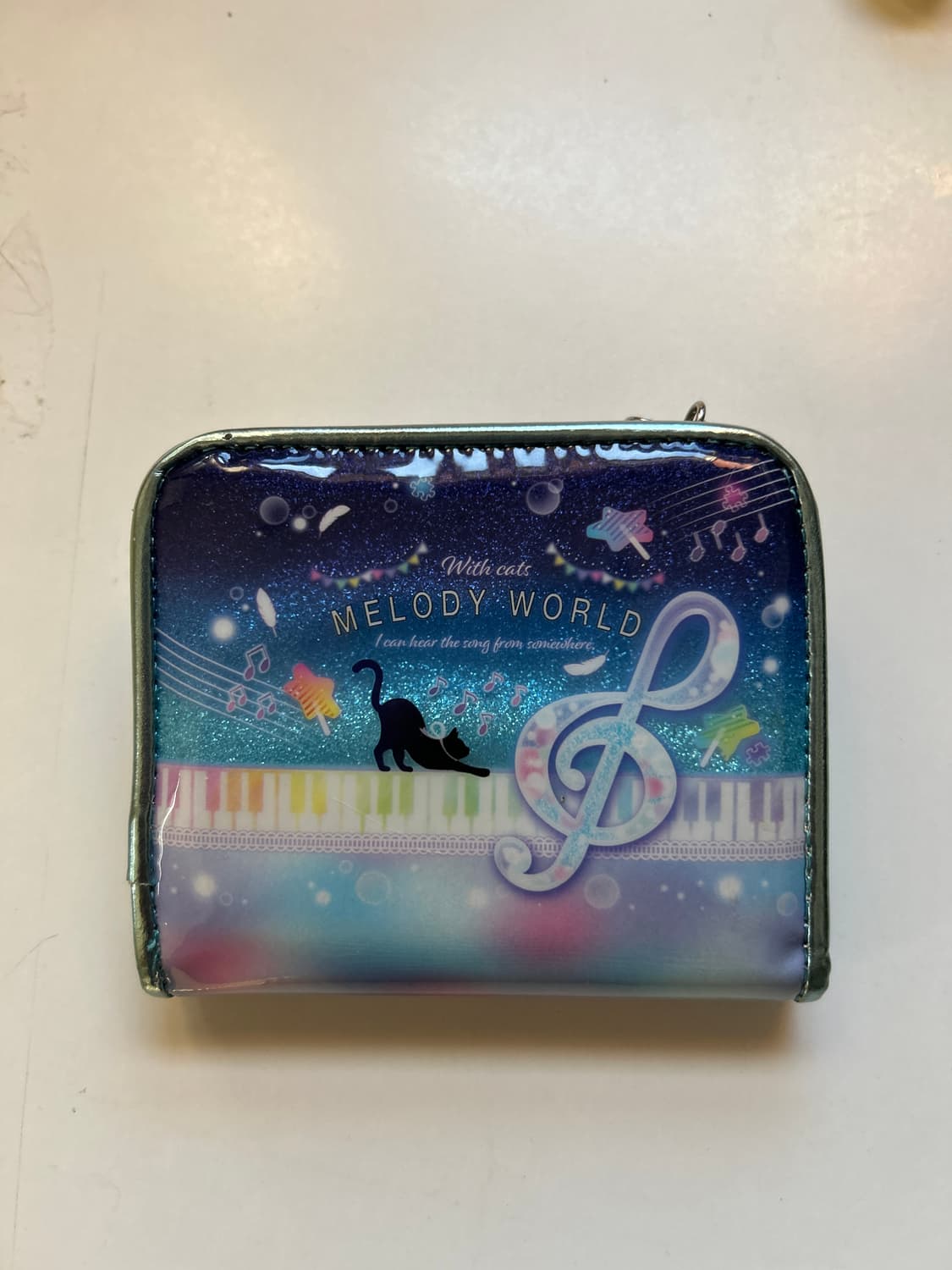 고양이 음표 지갑  상품이미지2