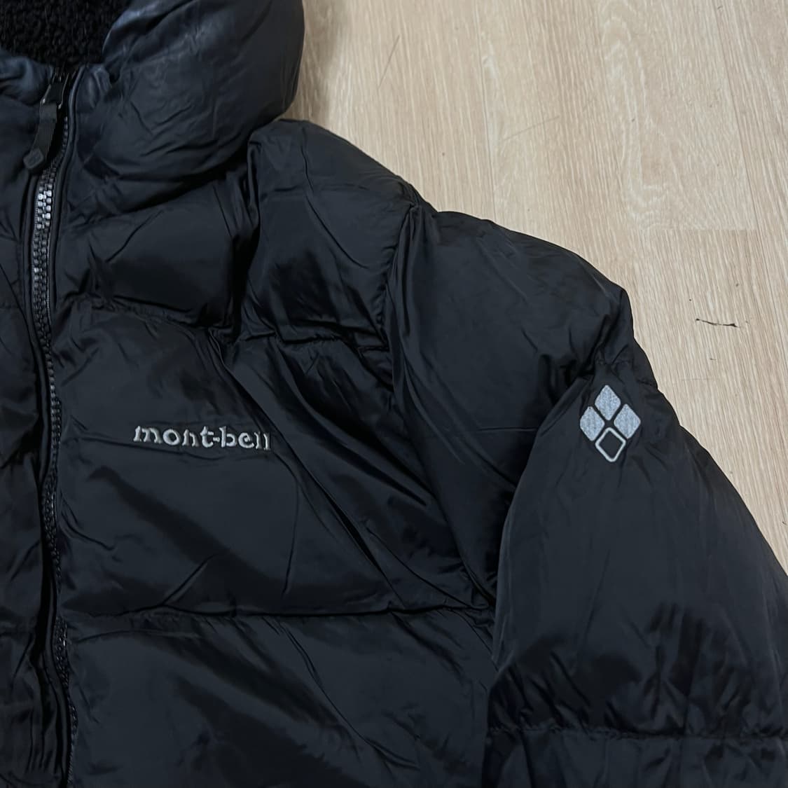 몽벨 리버시블 플리스 푸퍼 패딩 M/95  상품이미지3