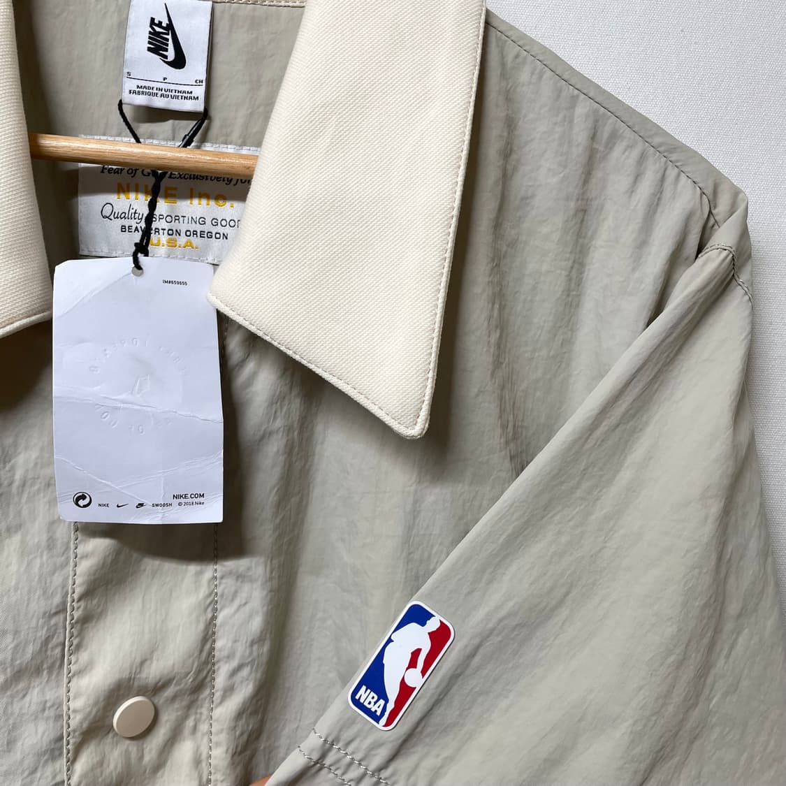 나이키 x 피어오브갓 x NBA 슈팅자켓 S 상품이미지4