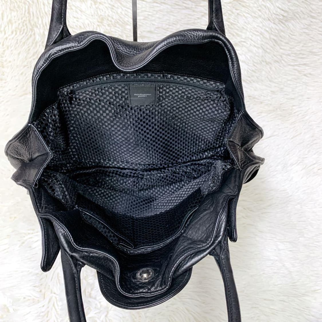 Michiamo pomodoro cow leather soft bag 상품이미지6