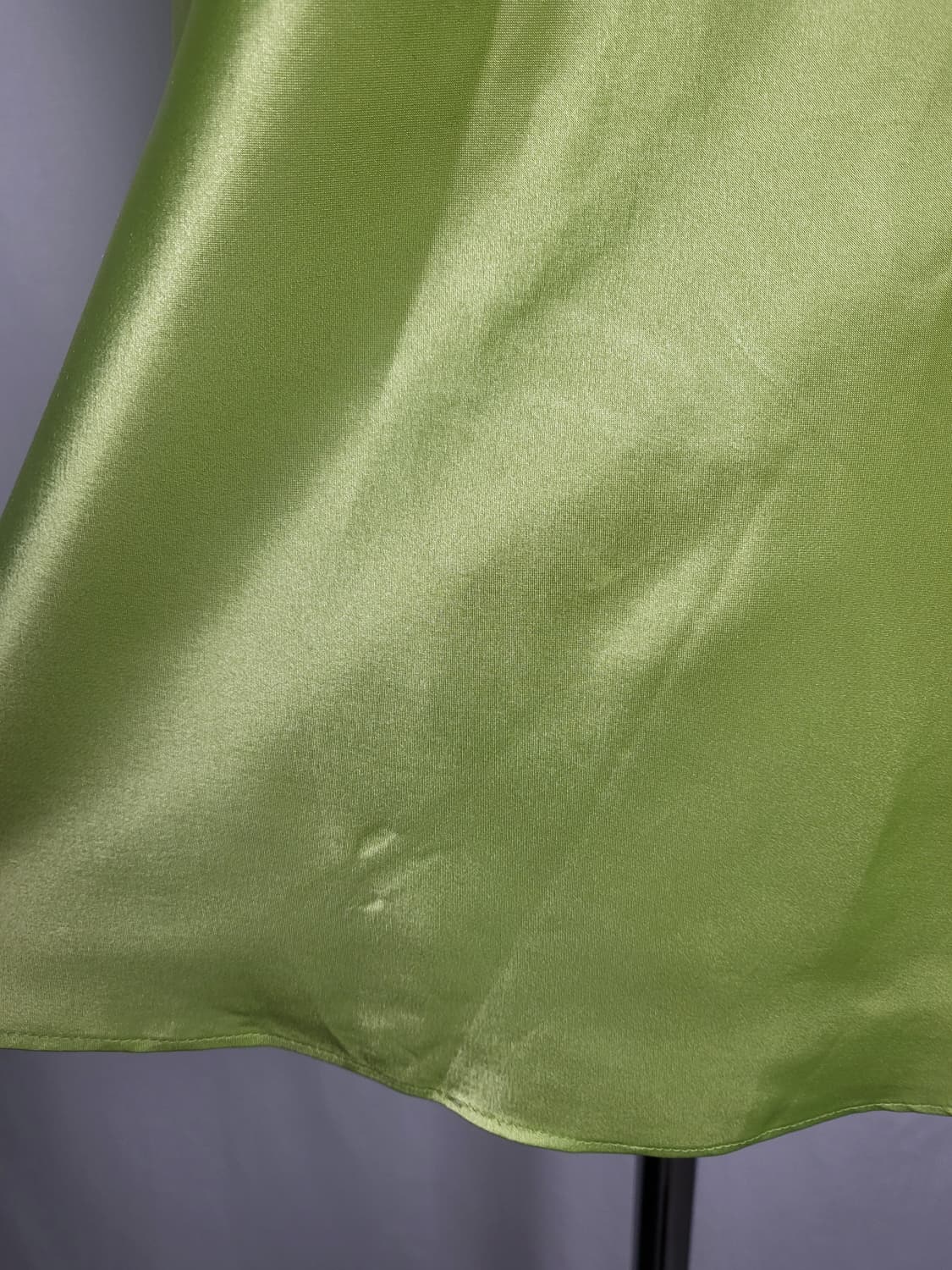 빈티지 애플민트 실크 나시 슬립 이너 상품이미지4