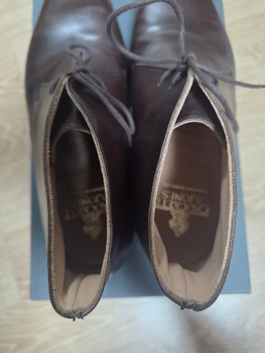 크로켓 앤 존스 Tetbury 다크 브라운 부츠 8.5E 상품이미지6