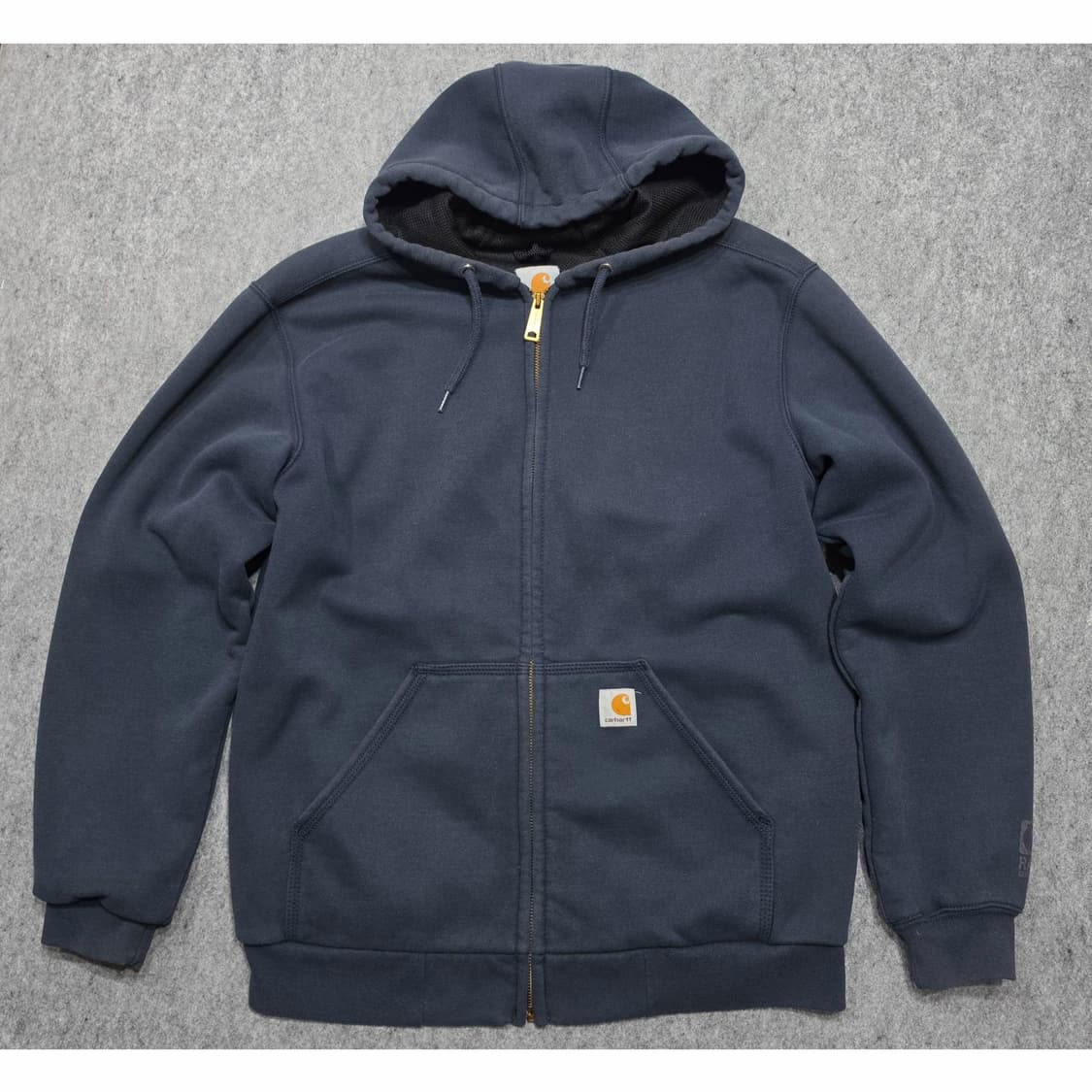 칼하트 레인 디펜더 써멀 후드집업 네이비 S 상품이미지1