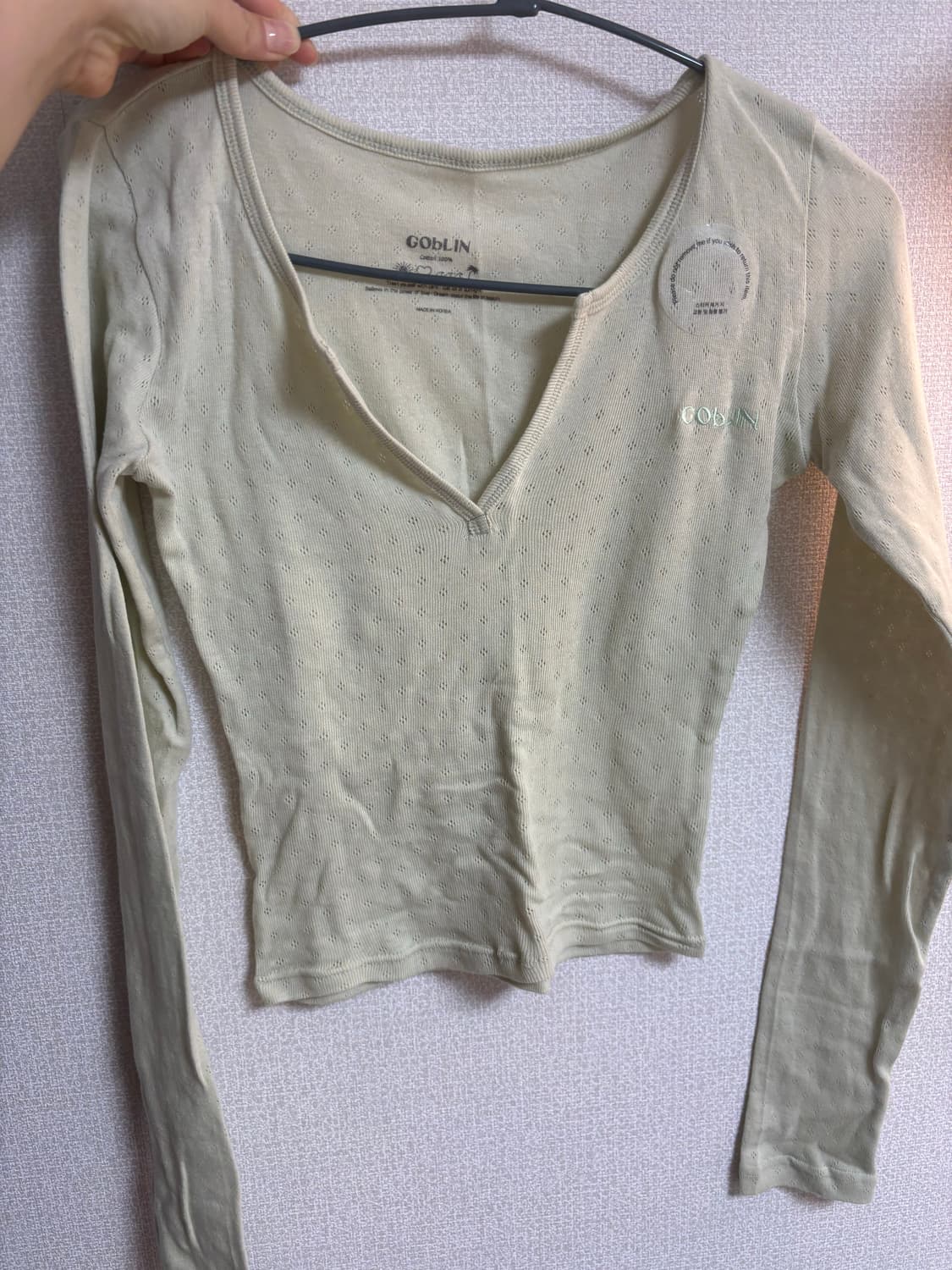 고블린웨어 엘리펀트 롱 슬리브 티셔츠 상품이미지1