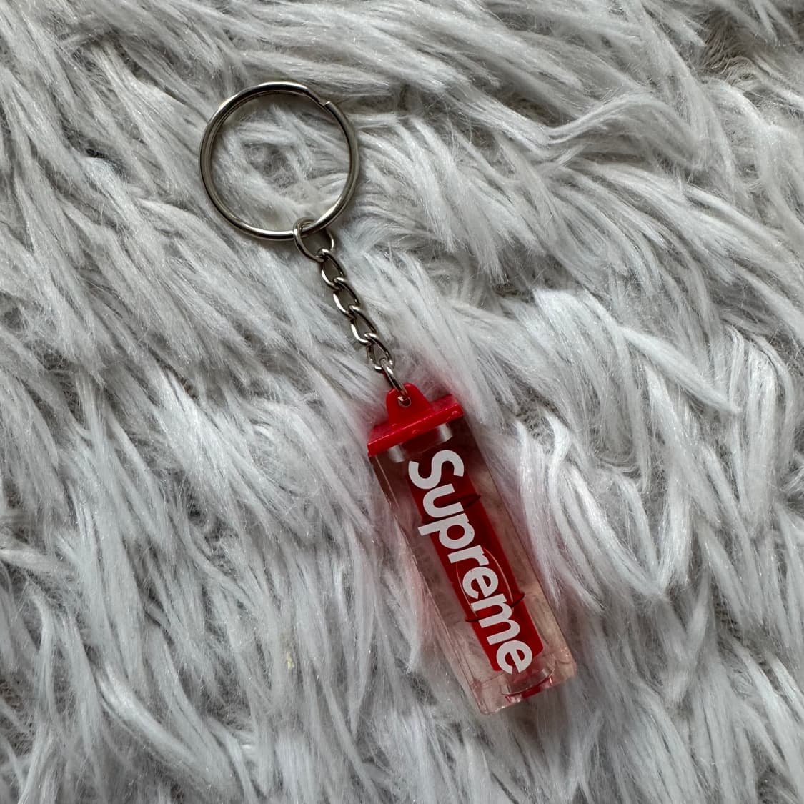 SUPREME슈프림 레벨 키체인 레드 18FW 슈프림키링 빈티지키링 상품이미지5
