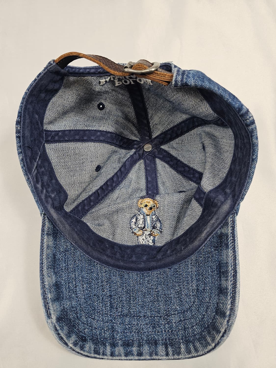 폴로베어데님볼캡 상품이미지5