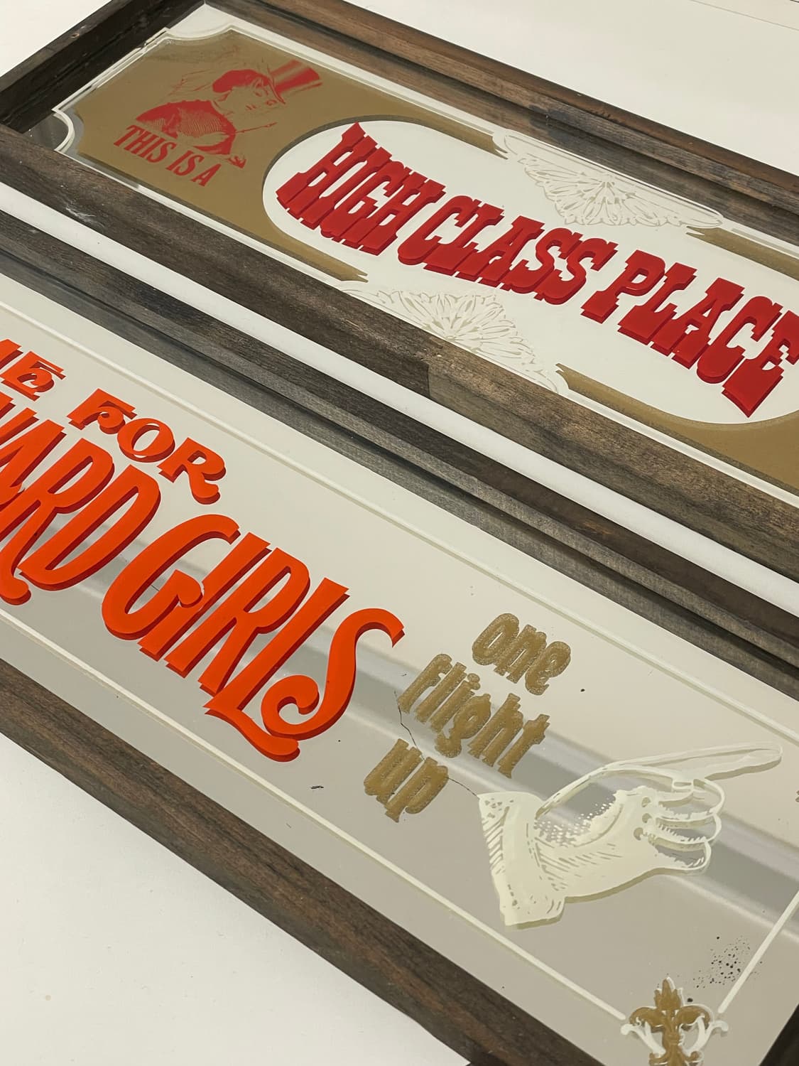 HOME FOR WAYWARD GIRLS 빈티지 미러 상품이미지2