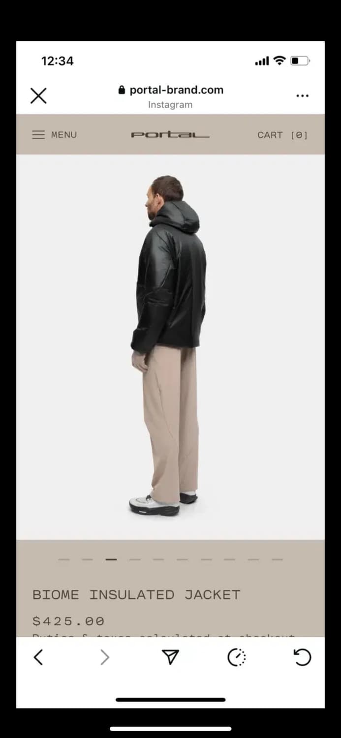 PORTAL BIOME INSULATED JACKET 상품이미지4