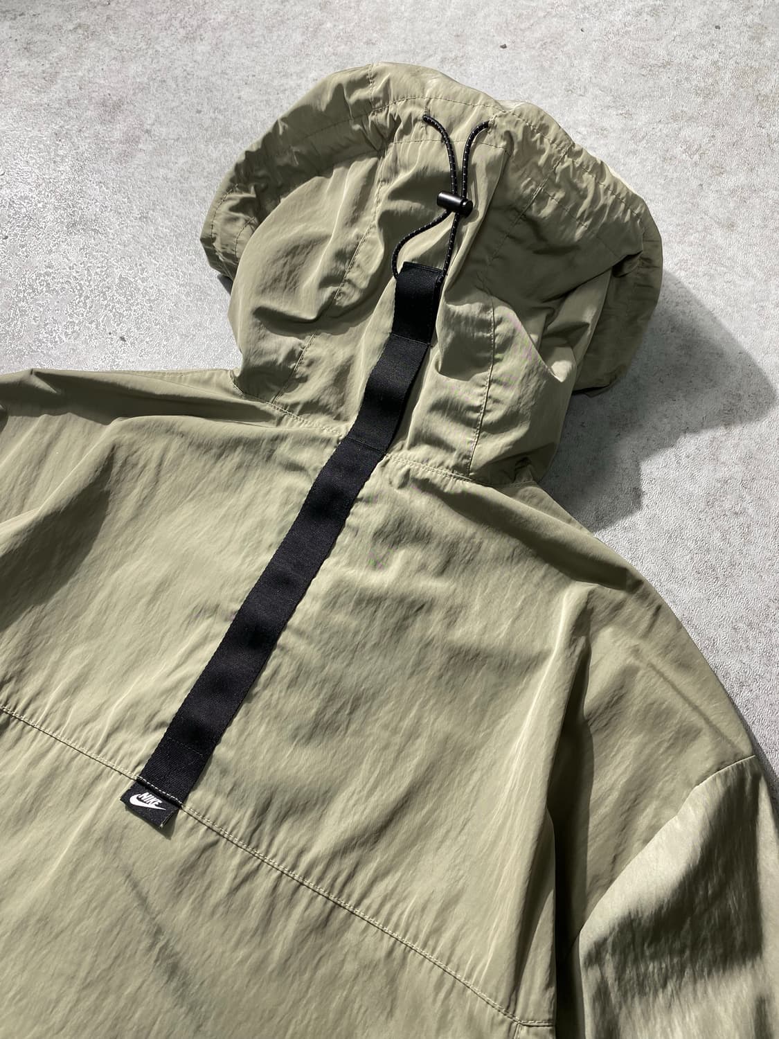 [XXL] Nike 나이키 라이트카키 하프집업 나일론 아노락 상품이미지6