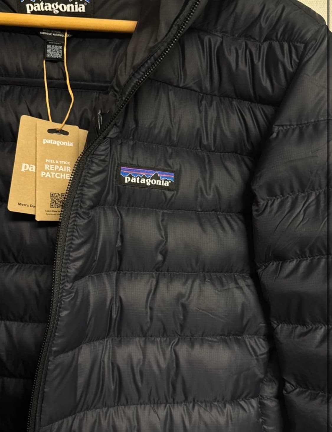 (새상품) 파타고니아 다운스웨터 블랙 L 상품이미지3