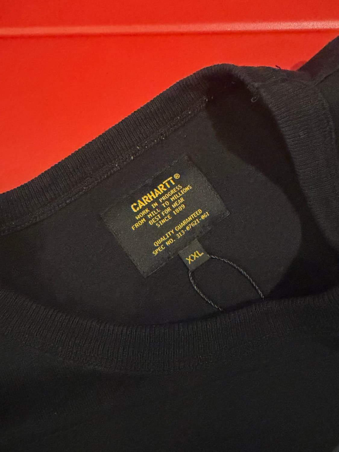 CARHARTT 칼하트 아카데미 콜라보 반팔티 상품이미지3