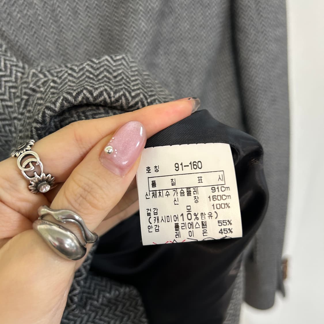 닥스 여성 캐시미어 혼방 자켓 77  상품이미지4