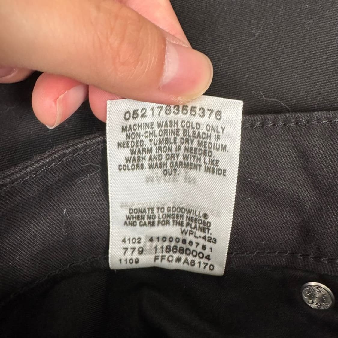 새상품 LEVI'S 535 레깅진 W31 상품이미지5