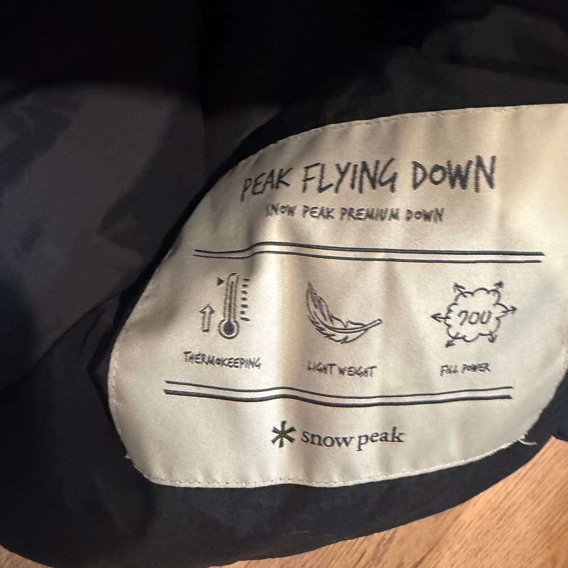 스노우피크 사선 포켓 헤비 다운 자켓 상품이미지4