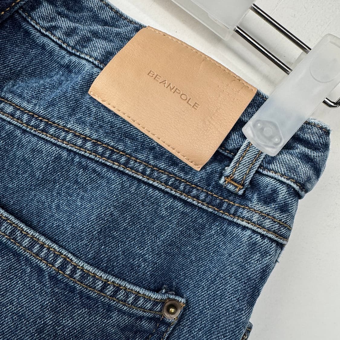 빈폴 25 기모 와이드 데님 팬츠 (27) 상품이미지4