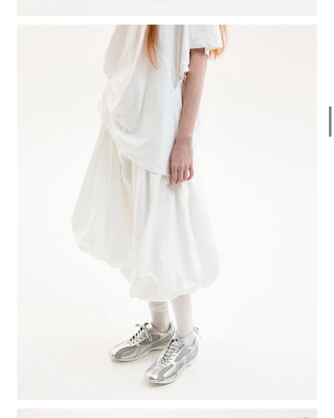 포허 벌룬 스커트 상품이미지9
