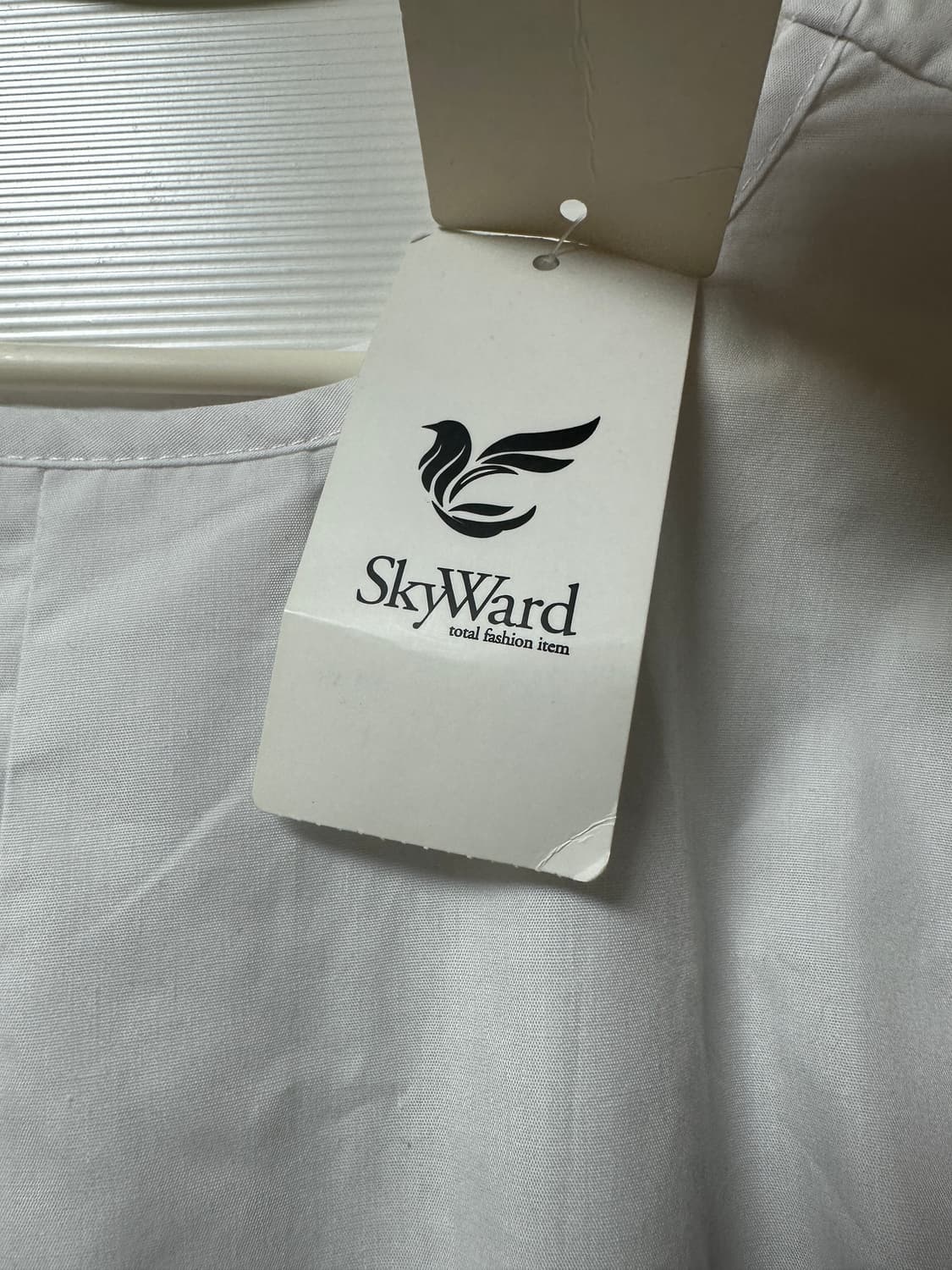 화이트 블라우스 (택포) 상품이미지4