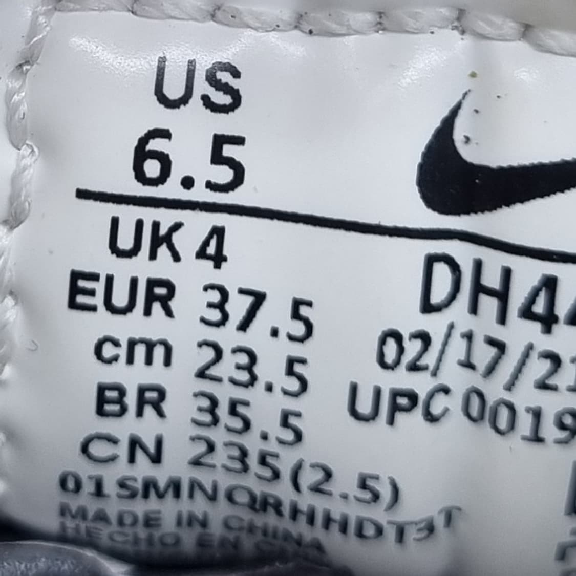 나이키 에어 허라취 여성운동화 실사이즈225. 상품이미지6