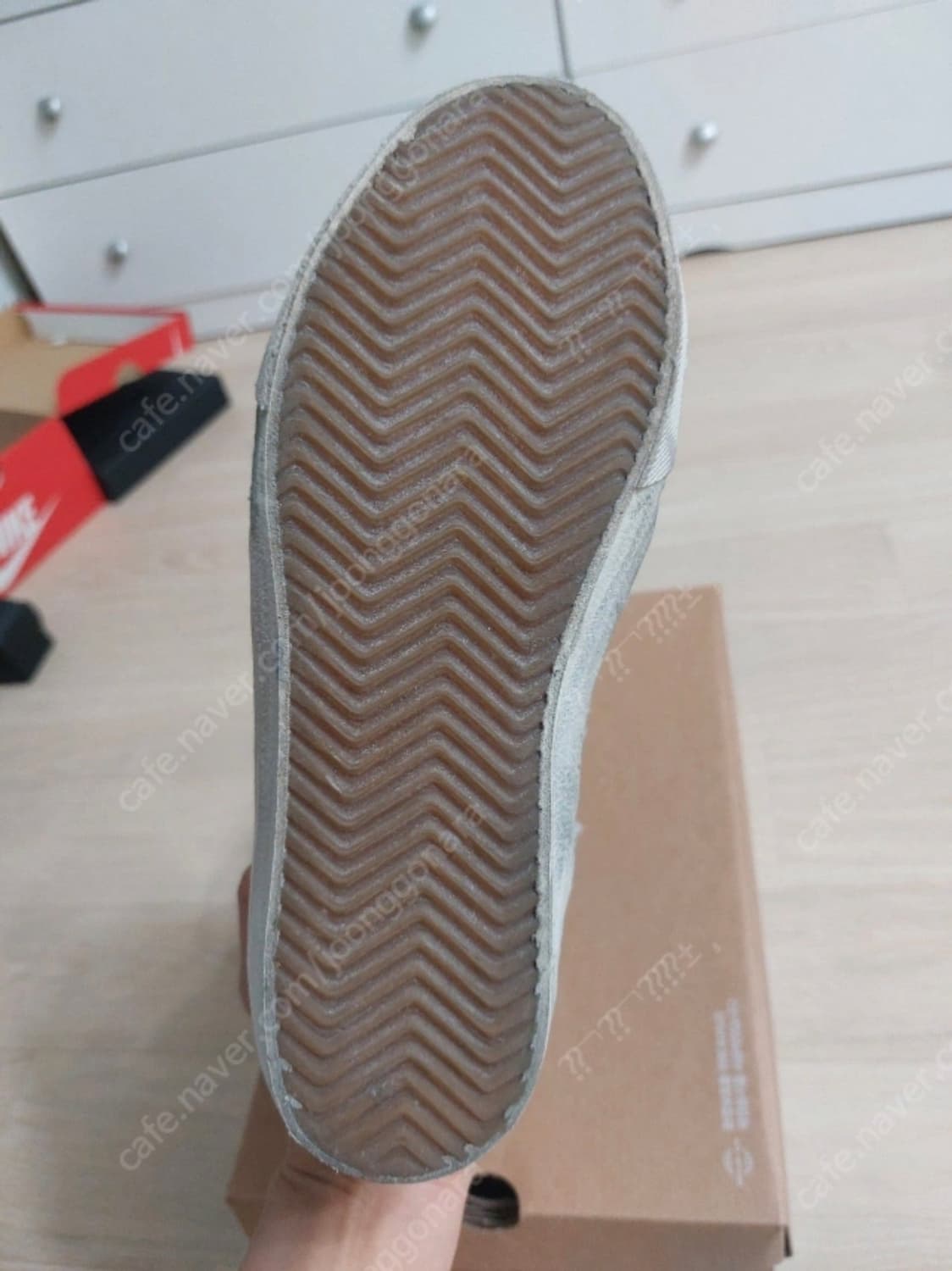 골든구스 슬라이드 하이탑 스니커즈 상품이미지5