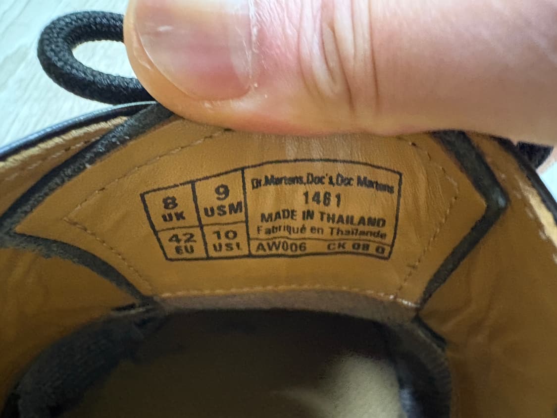 닥터마틴 1461 3홀 스무스 270 상품이미지7